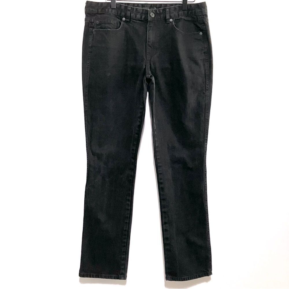 Calvin Klein Jeans Women Size 31/12 Black Pencil